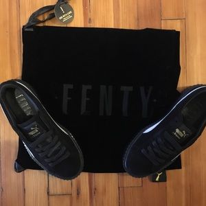Gently Puma by Rihanna Suede Creepers